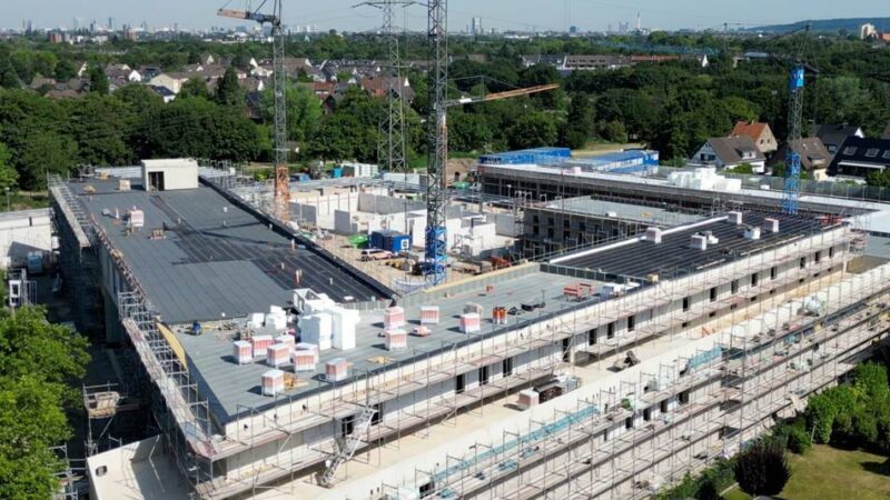 Richtfest für Millionen-Projekt: Neubau der Feuerwache Wersten liegt im Zeitplan
