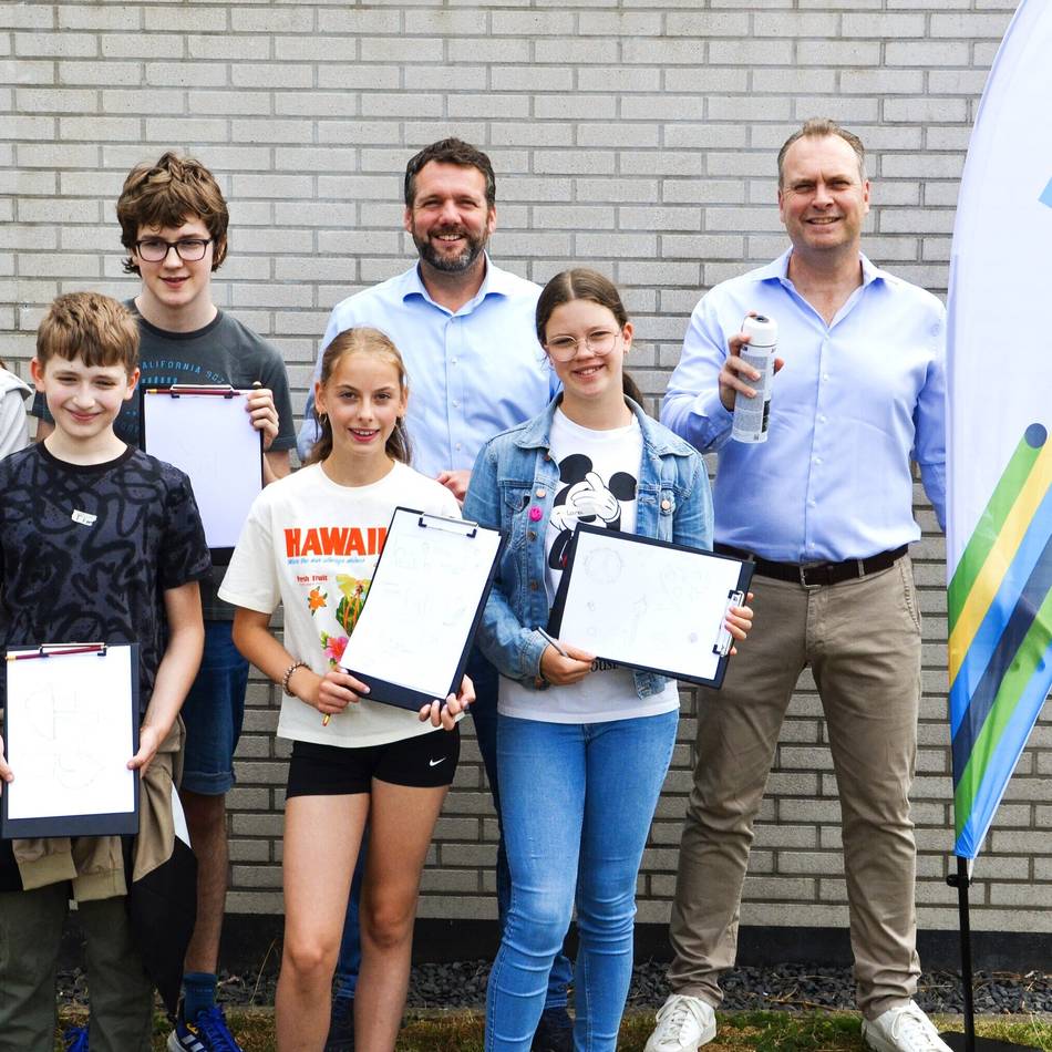 Graffiti-Workshop in Schwalmtal: Jugendliche bringen Farbe ins Gemeindebild