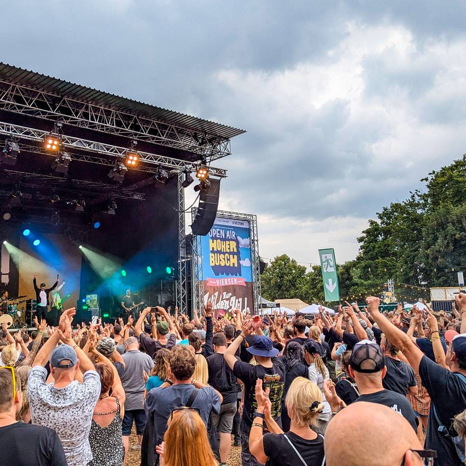 Festival am Hohen Busch in Viersen: Wilde Hilde will Geschichte schreiben