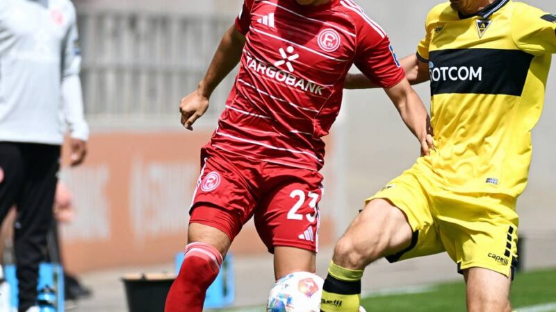 Starke Leistung gegen Aachen: Stammplatz sicher? Das sagt Fortuna-Trainer Thioune über die Situation von Appelkamp