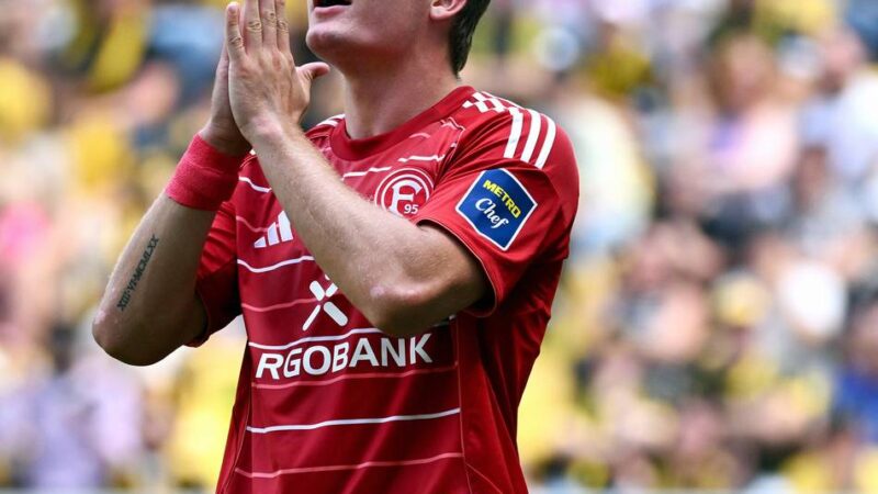 Trainer Thioune ist begeistert: Wie Christian Rasmussen in Aachen den Freistoß-Fluch von Fortuna beendet hat
