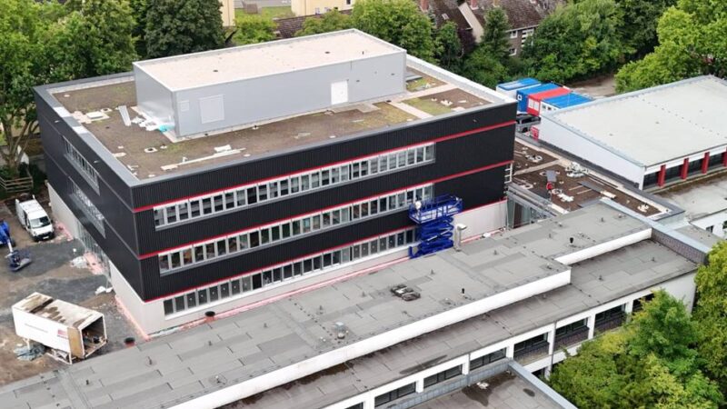 Der Erweiterungsbau für das Lise-Meitner-Gymnasium ist fertig: „Wie eine neue halbe Schule“