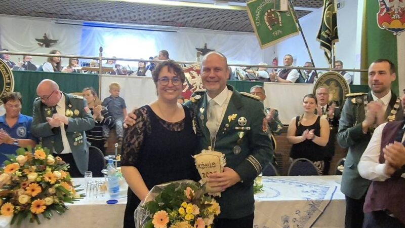 St. Martinus-Schützenbruderschaft: Sören Fork ist der neue Schützenkönig in Elten