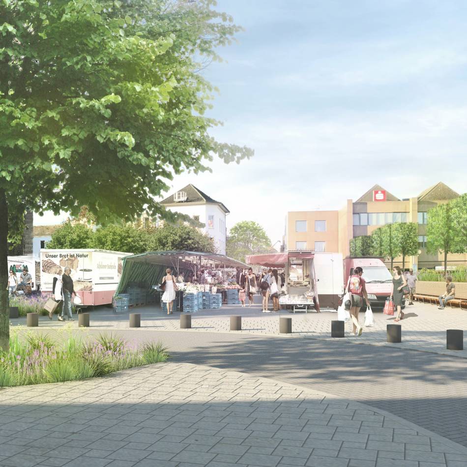 „Bar zur Baustelle“ in Mönchengladbach: Verwaltung beantwortet Bürgerfragen zum Umbau des Mühlentorplatzes