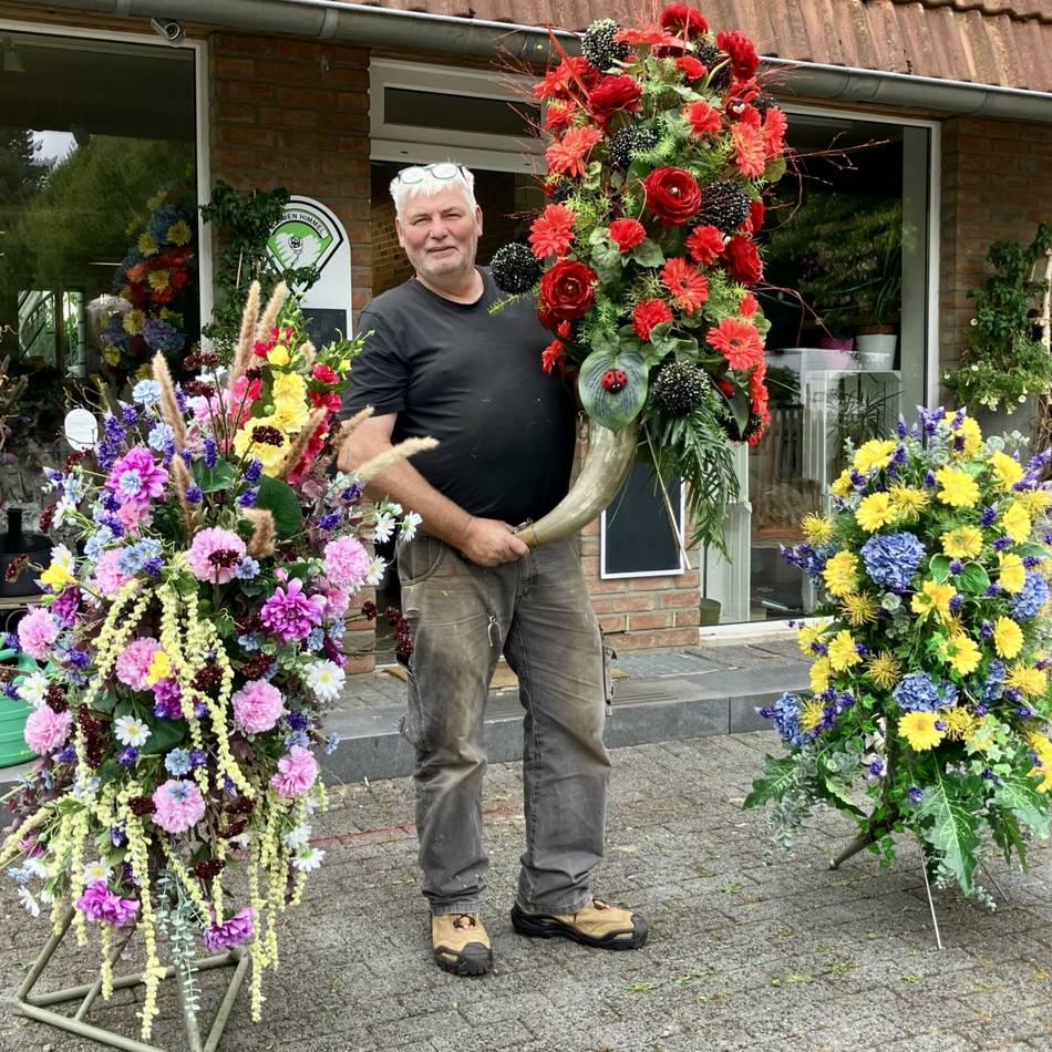 ASV Willich: Blumenpracht fürs Schützenfest