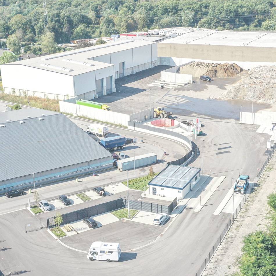 Standort Großhülsen in Hilden: Bezirksregierung erlaubt Ausbau des Recyclingzentrums