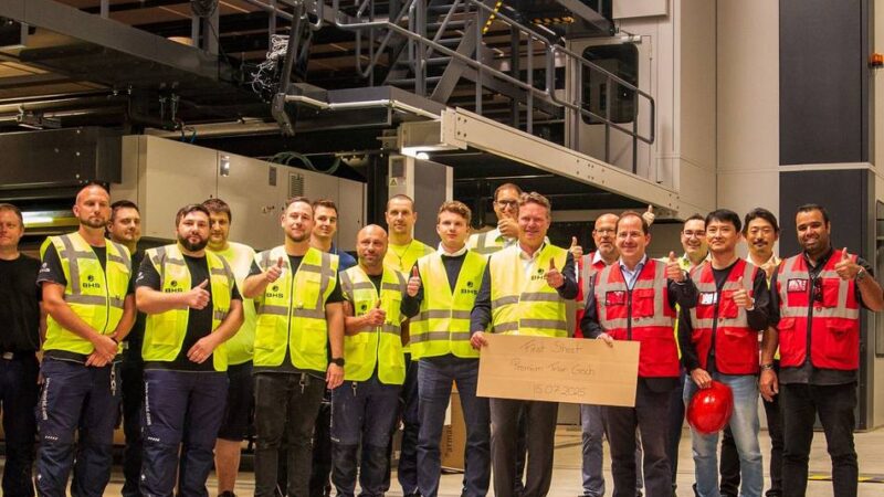 Betrieb in Goch: Tricor hat seine Wellpappe-Produktion begonnen