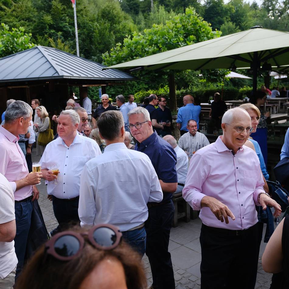 Sommerfest in der Auermühle: Zäsur beim Unternehmensverband