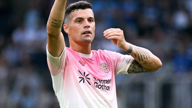 Rolfes nennt Deadline: Bayers Mittelfeldchef Granit Xhaka steht vor dem Absprung