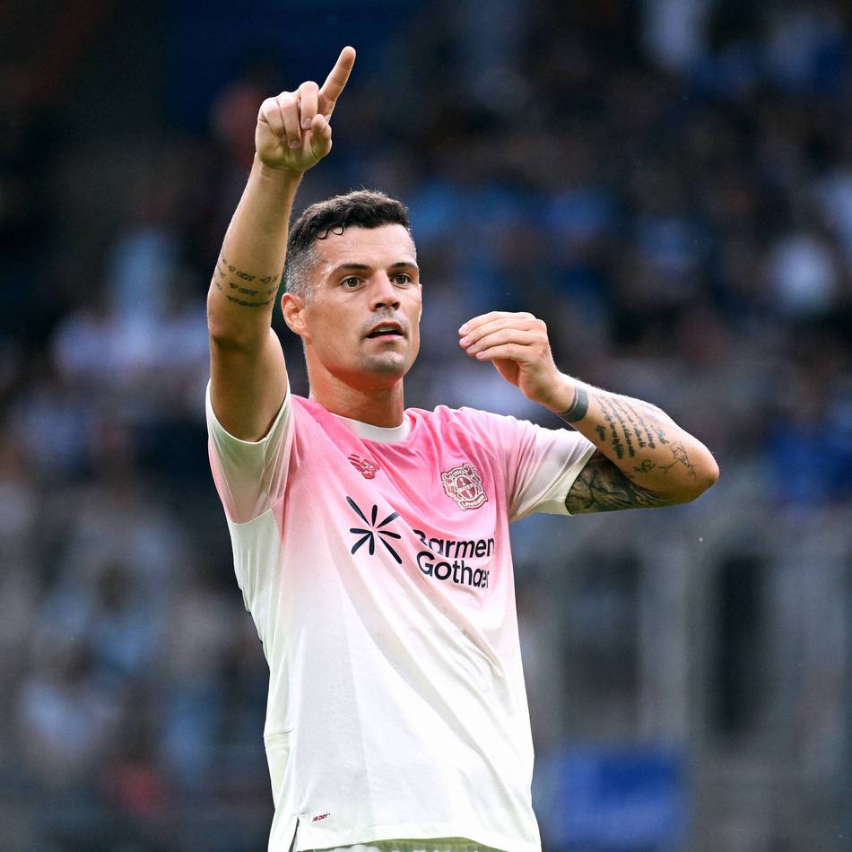 Rolfes nennt Deadline: Bayers Mittelfeldchef Granit Xhaka steht vor dem Absprung