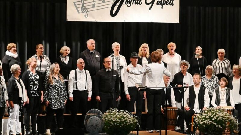 Auftritt von vier Ruckebier-Chören in Remscheid: „Rucke4-Konzert“ mit Hückeswagener Chor „Joyful Gospels“