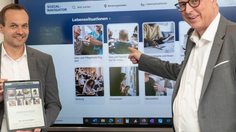 Hilfe in schwierigen Lebenssituationen: Wie der Sozialnavigator des Rhein-Kreises Neuss funktioniert