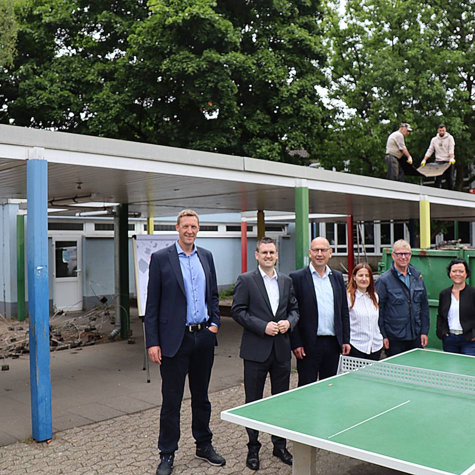 In Hösel: Wilhelm-Busch-Schule: Ausbau startet