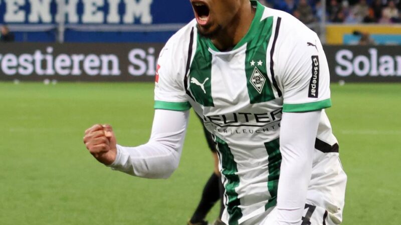 Am Montag bereits verabschiedet: Alassane Plea verlässt die Borussia und geht nach Eindhoven
