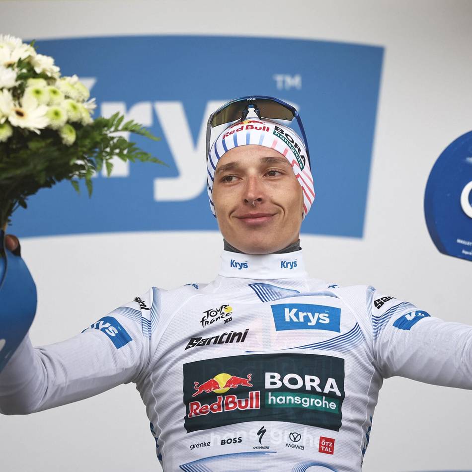 Tour de France: „War die Hölle“ – Lipowitz rettet trotz Einbruch im Nebel Platz drei