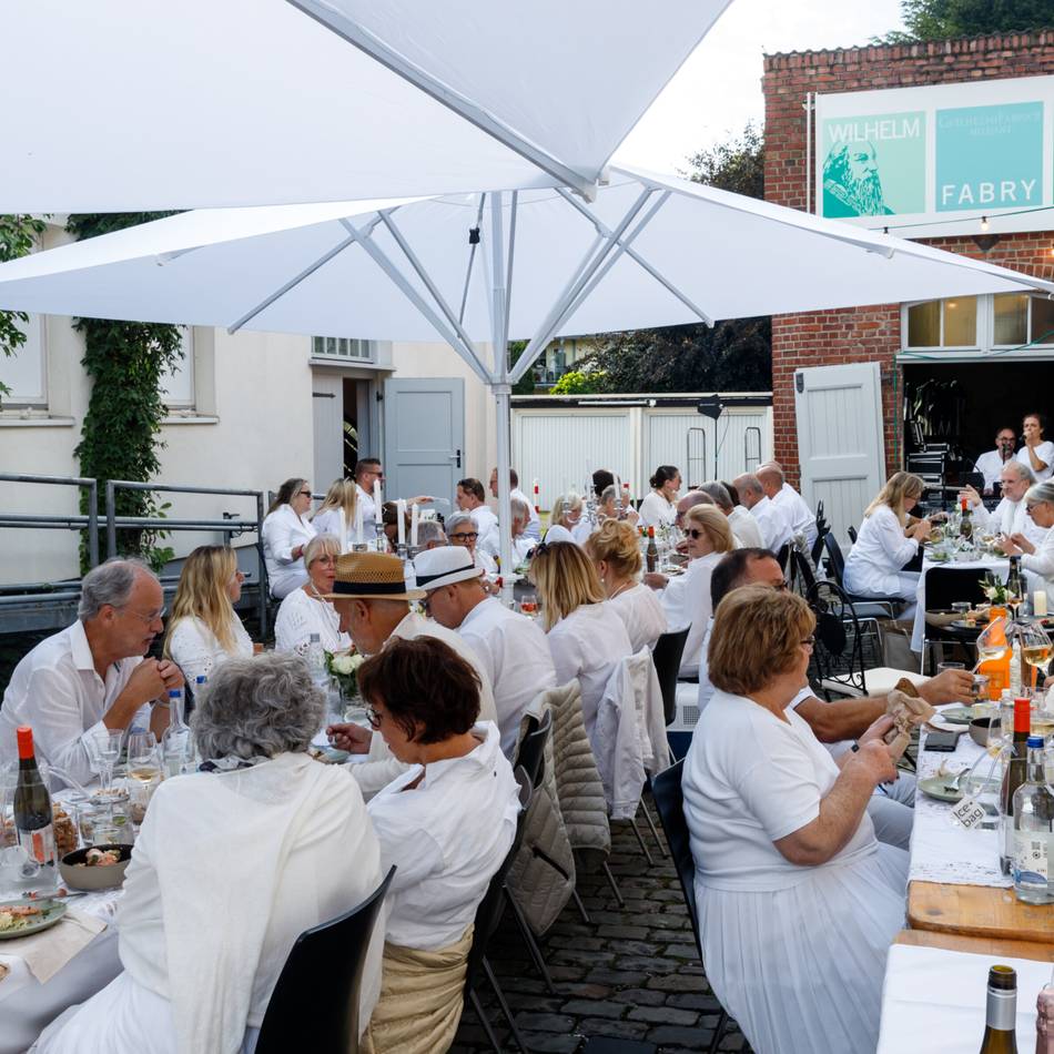 Veranstaltung in Hilden: Ein Abend in Weiß im Wilhelm-Fabry-Museum