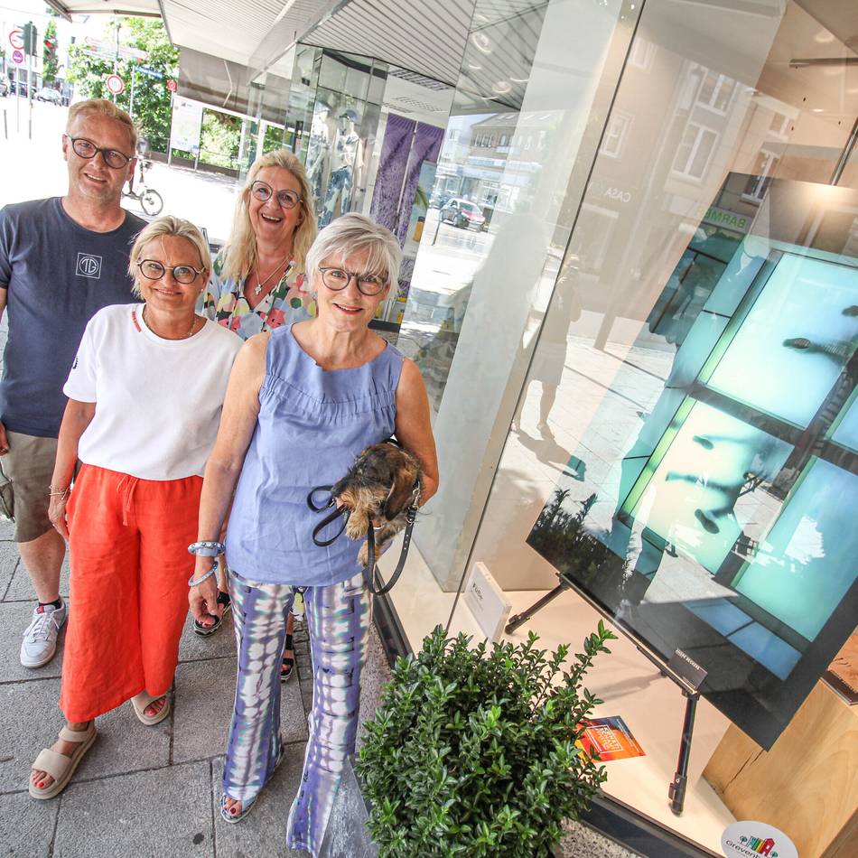 Aktion „Kunstschaufenster“ in Grevenbroich: Publikumspreis erstmals vergeben
