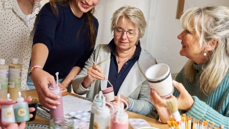 Kreativwerkstatt „Werkelgeist“ in Hilden: „Einfach mal den Kopf ausschalten und mit den Händen denken“