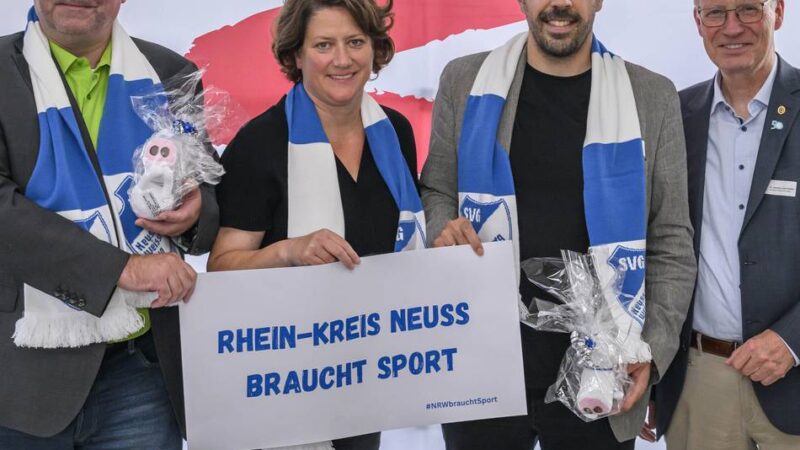 „Sport im Dialog“: Was der Sport vom neuen Landrat im Rhein-Kreis Neuss erwartet