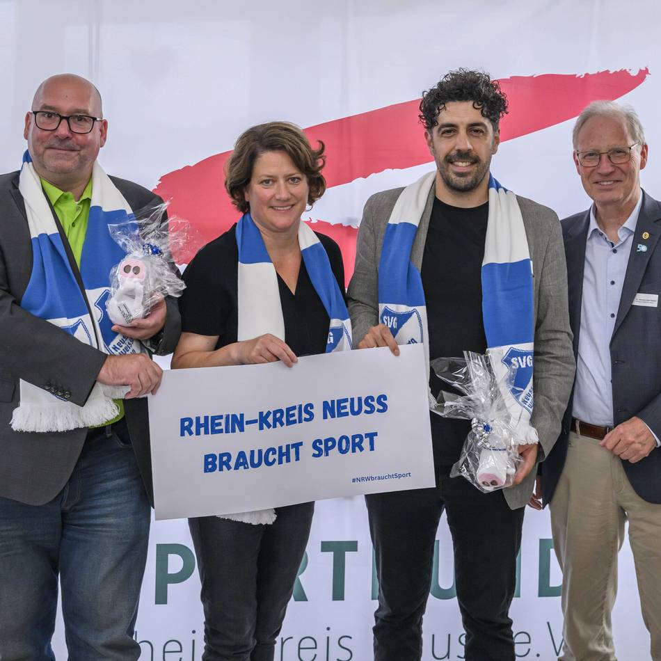 „Sport im Dialog“: Was der Sport vom neuen Landrat im Rhein-Kreis Neuss erwartet