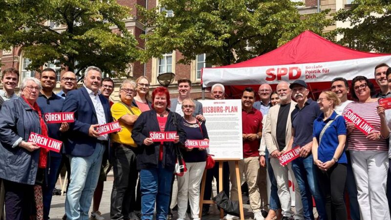 SPD stellt „Duisburg-Plan 2025-2030“ vor: „Wir haben einen klaren Plan und müssen unsere gute Arbeit fortsetzen“