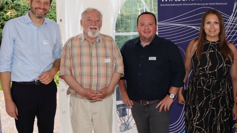 Netzwerktreffen der Wirtschaft: Was Goldmedaillen mit Meerbusch zu tun haben