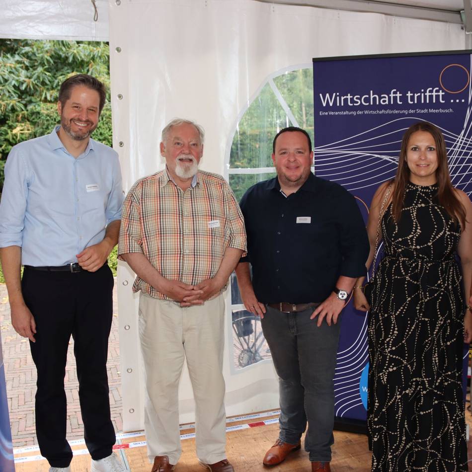 Netzwerktreffen der Wirtschaft: Was Goldmedaillen mit Meerbusch zu tun haben