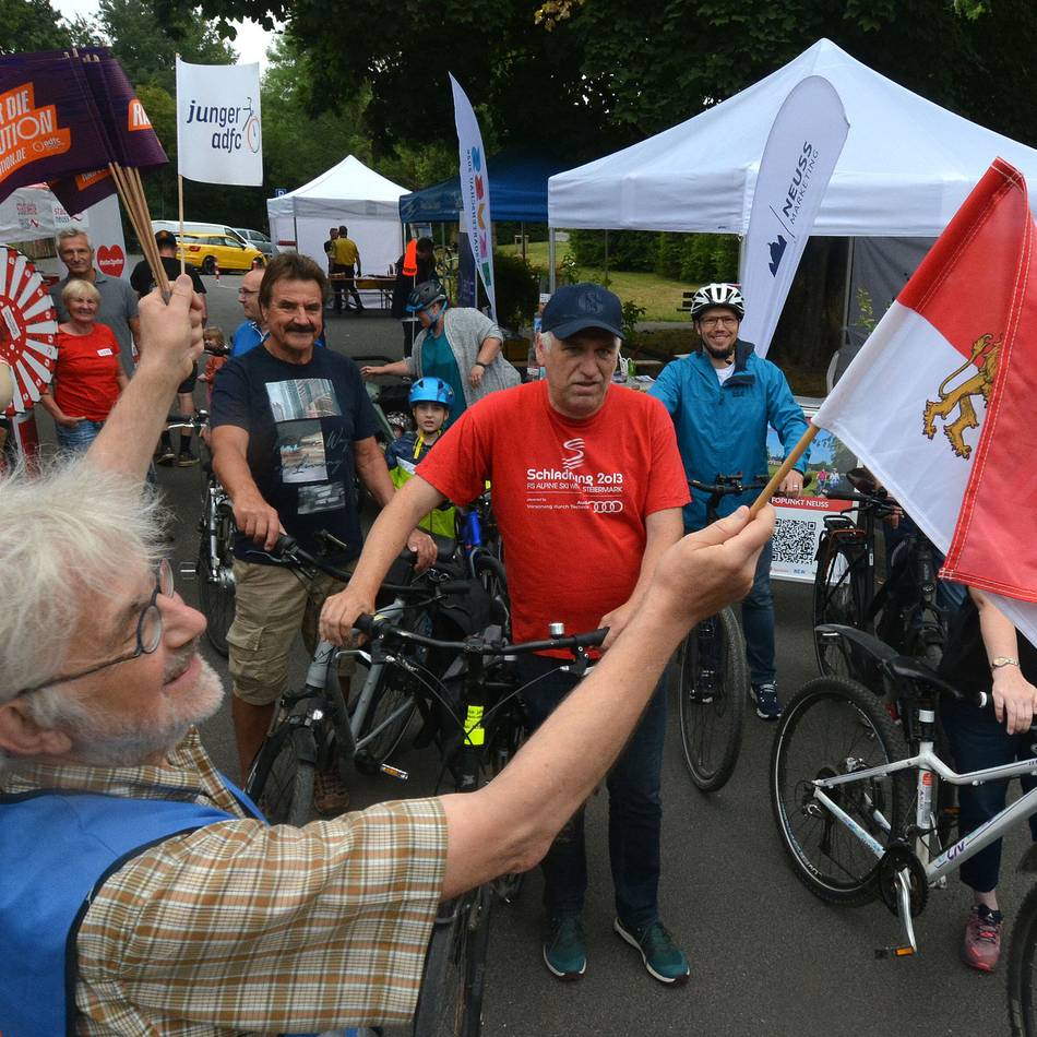 Kinderbauernhof Neuss Touren-Ausgangspunkt am Raderlebnistag: Ein Raderlebnis für Hartgesottene