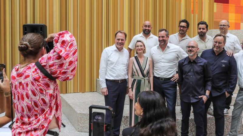 Bald drei Restaurants: Stadt und Gastro-Szene feiert neues Metro-Atrium