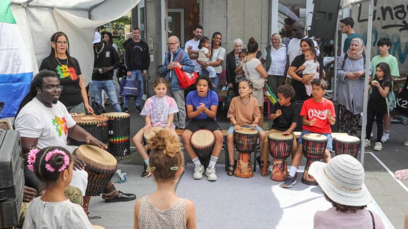Benefizaktion in Düsseldorf-Pempelfort: Afrikanische Vibes an der Nordstraße für Kinder in Sierra Leone