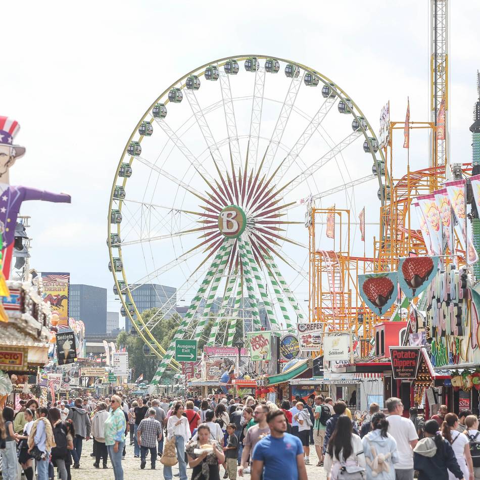 Rheinkirmes Düsseldorf 2025: Rutschen, Riesenrad und teure Toiletten – die Tops und Flops der Rheinkirmes