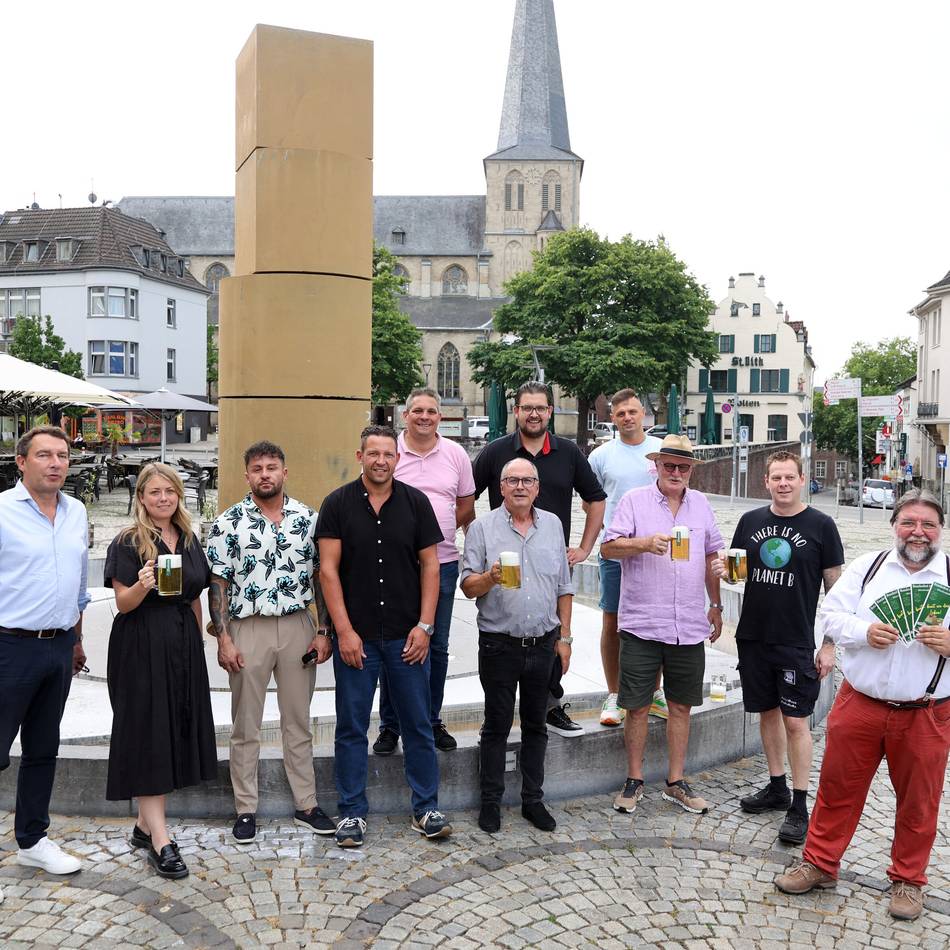 Brauchtumsveranstaltung in Mönchengladbach: Zum Bundesfest der Schützen wird der Alte Markt überdacht