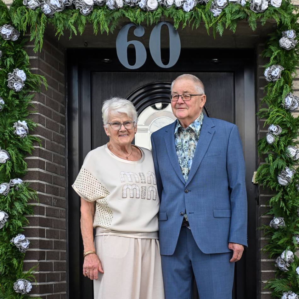 Diamantene Hochzeit: Ehepaar Waerder feiert 60 Jahre Ehe