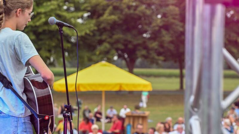 So klingt der Solegarten in Kevelaer: Zwei Bühnen, junge Talente und viel Gefühl