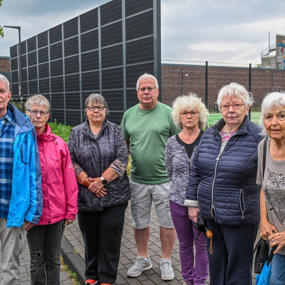 Anwohner sind besorgt: Neuer Ärger wegen Lärmschutzwand am Berufskolleg in Geldern