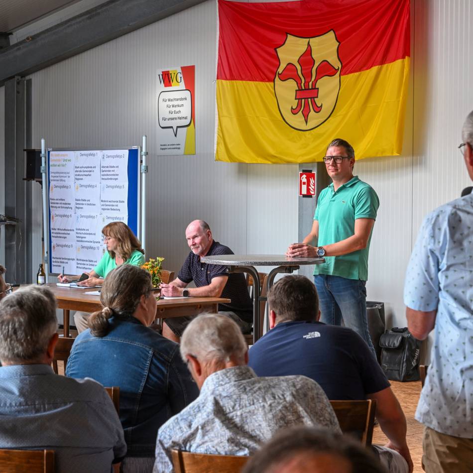 Kommunalwahl in Wachtendonk: Kandidaten stellen sich bei Podiumsdiskussion den Fragen der Bürger