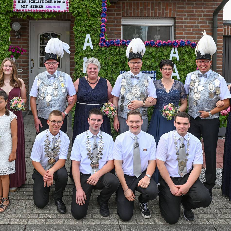 Fest der St.-Sebastianus-Schützen: Thron in Winnekendonk feiert mit Königsgalaball