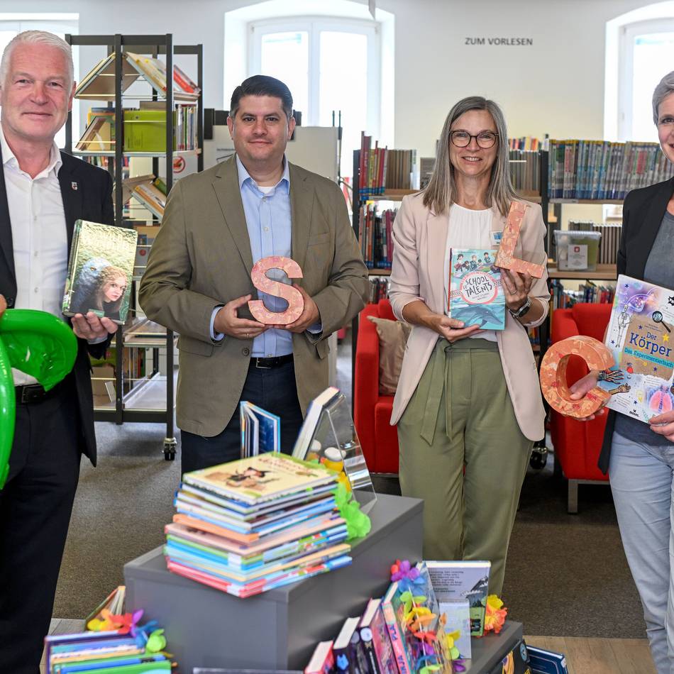Aktion in der Stadtbibliothek Kempen: Alle bereit machen für den Sommerleseclub