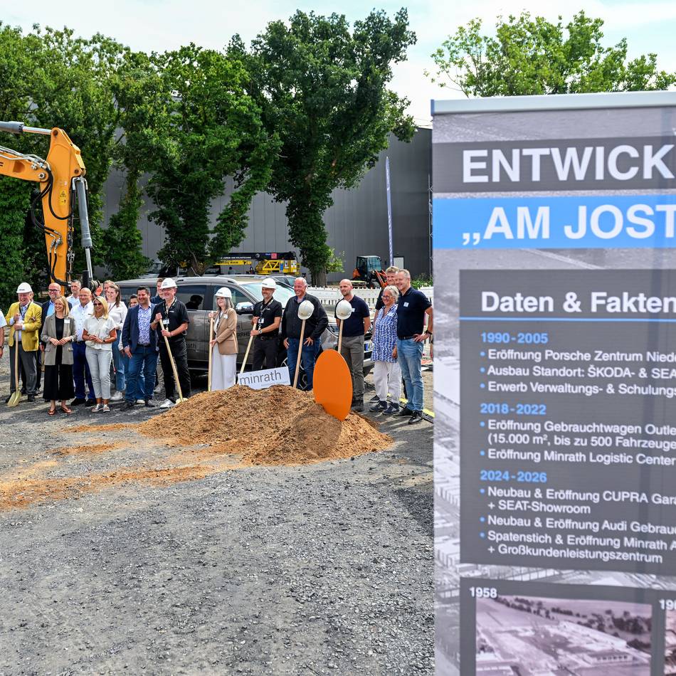 Unternehmen in Moers: Wie Minrath künftig Neuwagen ausliefert
