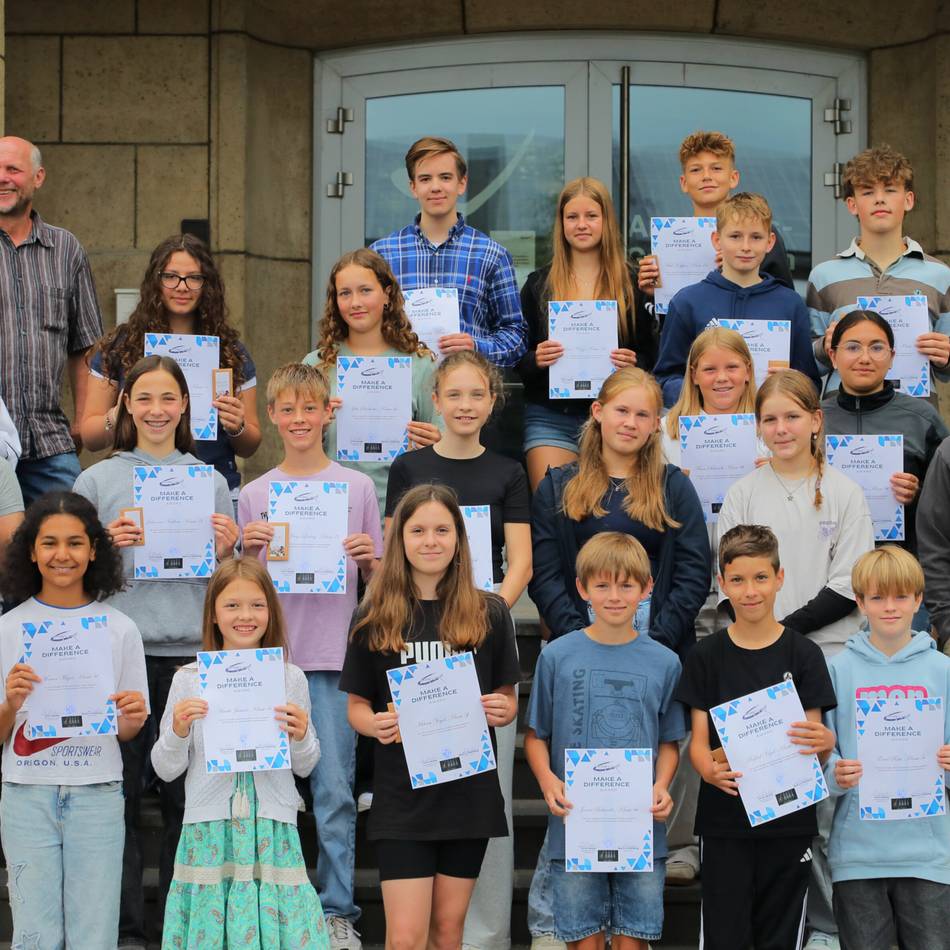 Auszeichnungen am Rheinberger Gymnasium: Awards für engagierte Amplonianer