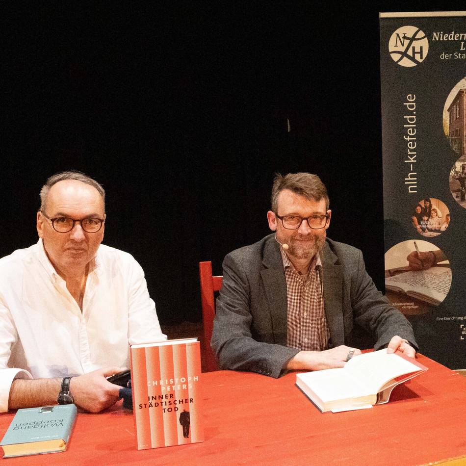 Literarischer Sommer in Krefeld: „Er ist woke, er gendert“: Christoph Peters über die Figuren seines „Skandalromans“
