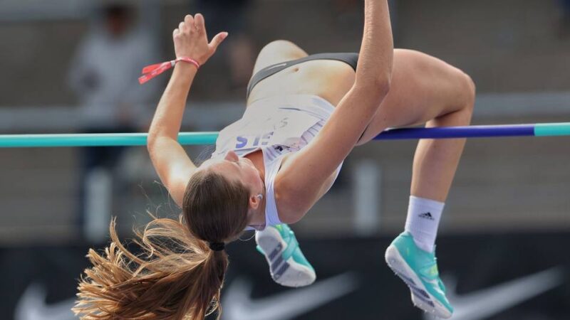 Premiere für Xantenerin in Wattenscheid: Helena van Bebber springt auf DM-Platz fünf