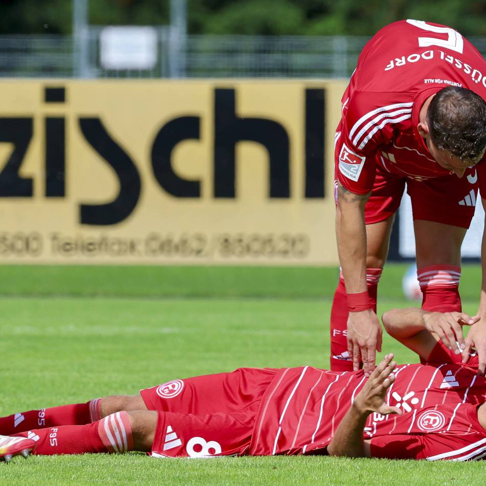 Entwarnung nach Platzwunde: Das sagt Fortuna-Coach Thioune zu den Sorgen um El Azzouzi