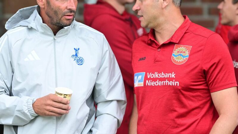 MSV-Coach kommt gerne zum SV Sonsbeck: Hirsch und Losing verbindet Trainer-Freundschaft