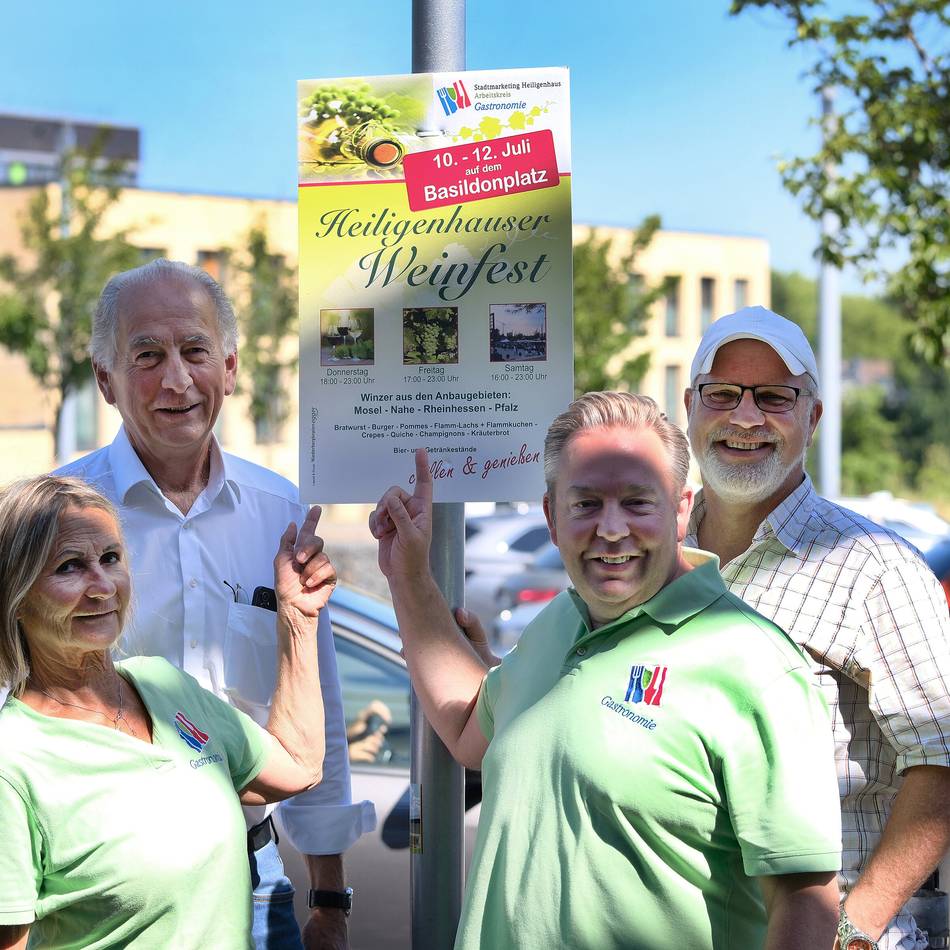 Weinfest in Heiligenhaus: Winzer aus vier Regionen machen einen Abstecher