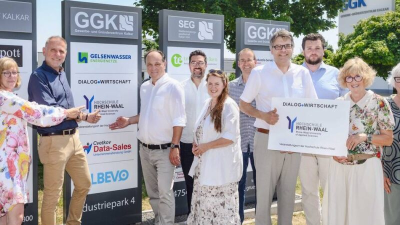 Dialogpunkt Wirtschaft: Regionalbüro in Kalkar bringt Hochschule und Unternehmen zusammen