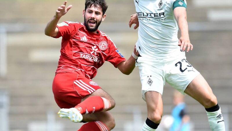 1:1 zum Regionalliga-Auftakt: Bindemann rettet Fortunas U23 einen Last-Minute-Punkt in Mönchengladbach