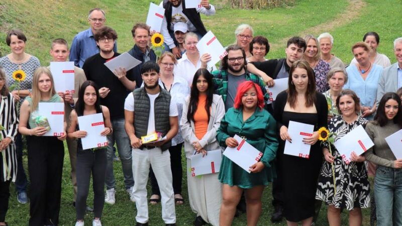 Ratinger Boje-Projekt: Große Freude über den Schulabschluss