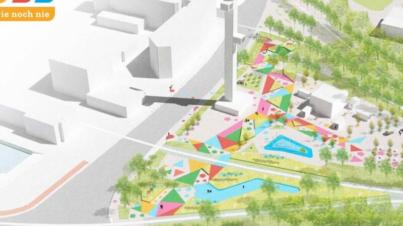 Stadt und IHK stellen Pläne vor: Wie sich der Neusser Wendersplatz während der Laga verwandelt