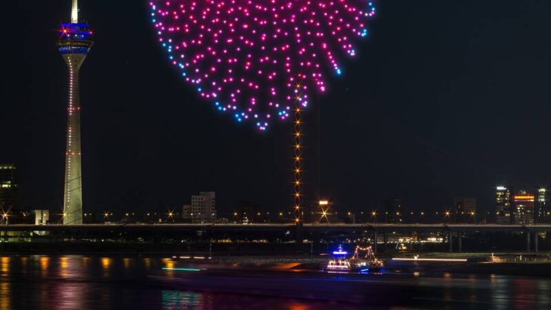 Rheinkirmes Düsseldorf: „Größte Drohnenshow Deutschlands“ – Neues Spektakel auf der Rheinkirmes
